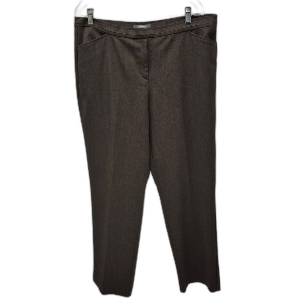 Liz Claiborne Tabitha Brown Straight Leg Dress Pants Workwear Classic Size 16...